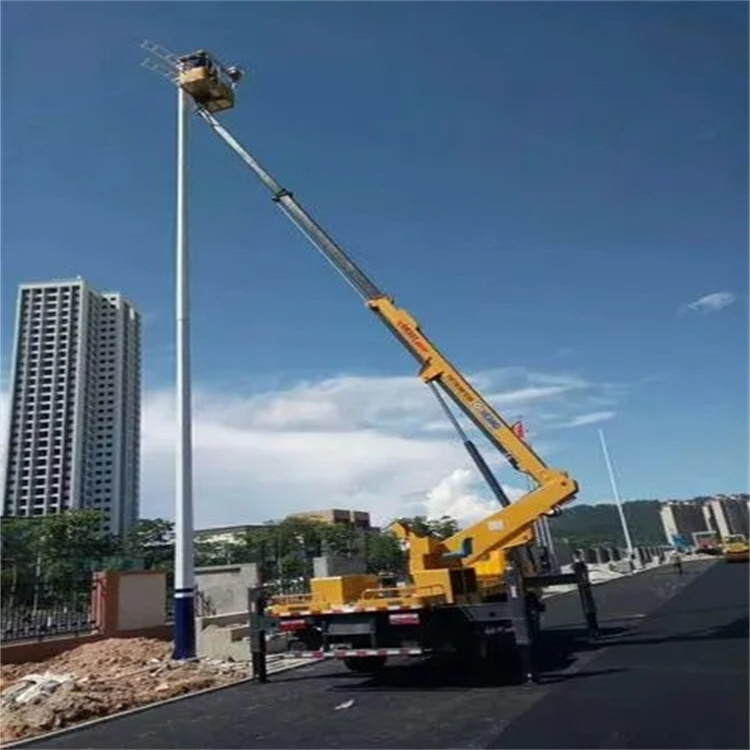 泌阳维修路灯的曲臂升降车出租